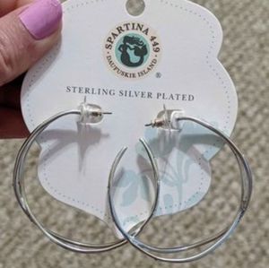 Spartina 449 Sprinkles Hoop Earrings